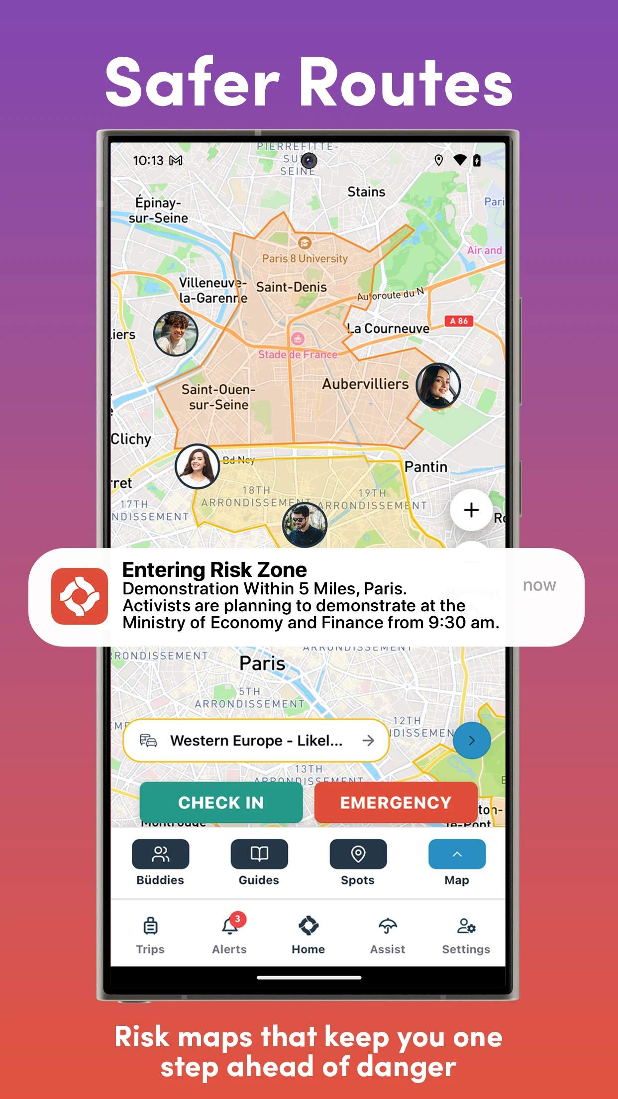OZZI: Travel & Personal Safety screenshot