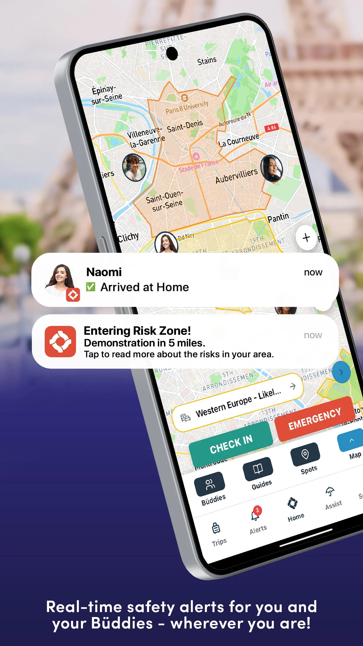 OZZI: Travel & Personal Safety screenshot